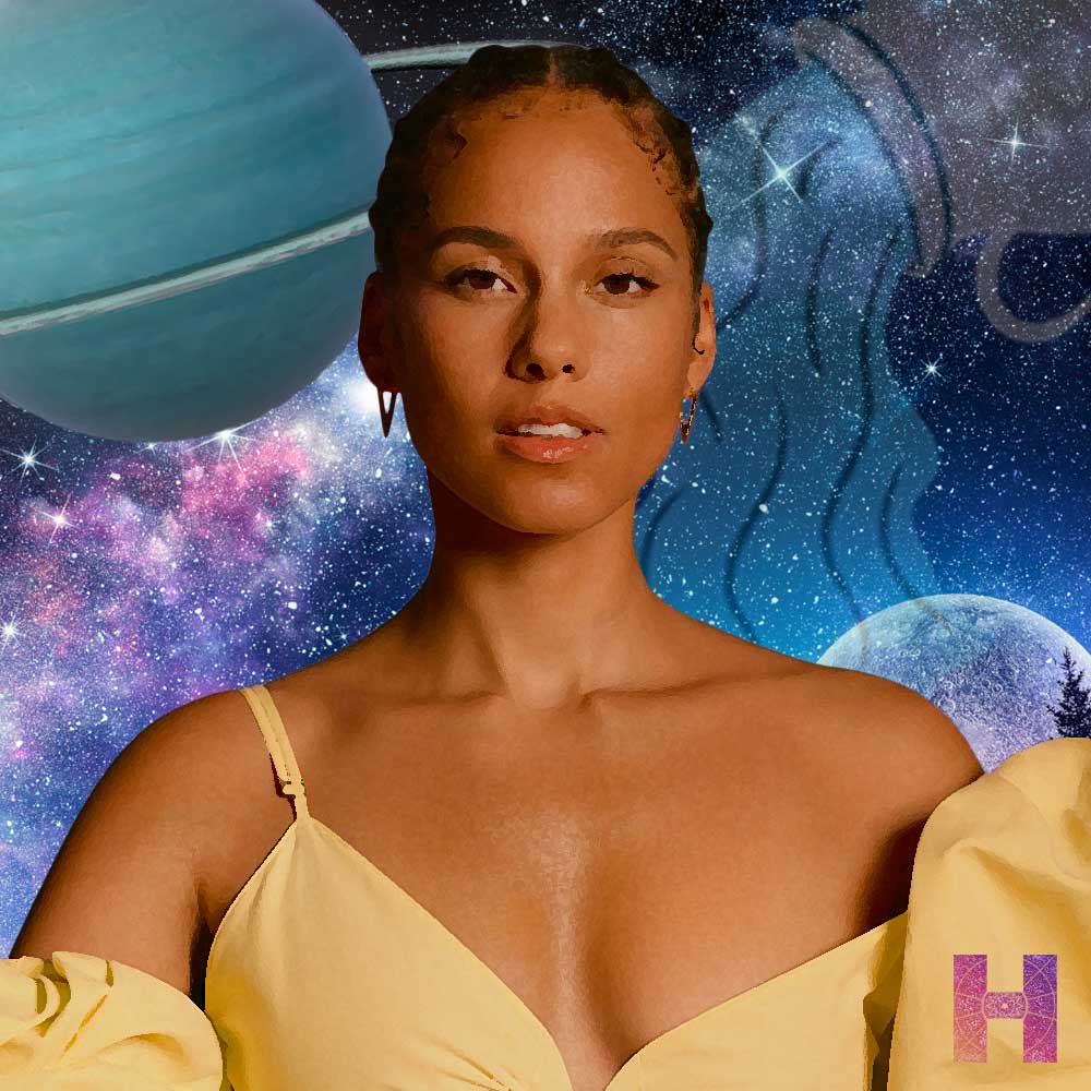 Aquarius Personality Alicia Keys