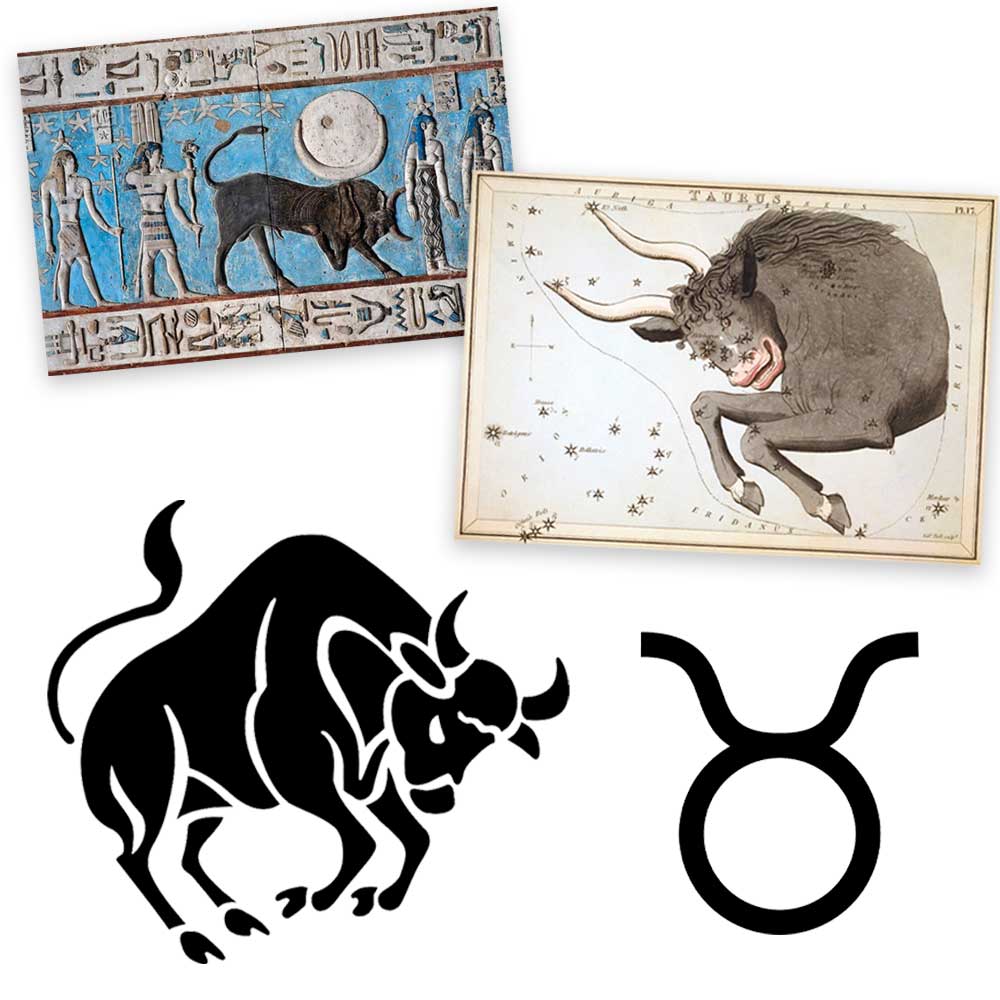 Taurus Sign Symbols